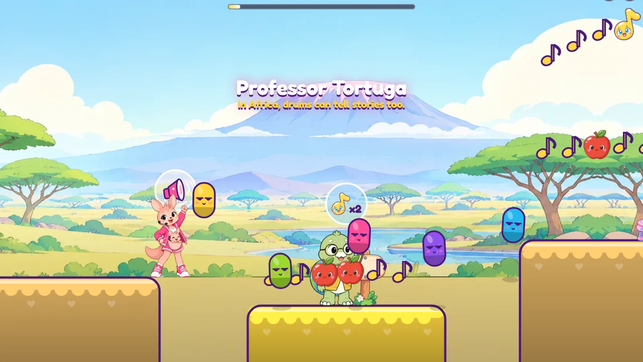 K-GOO game: Kiki jumping through Australia